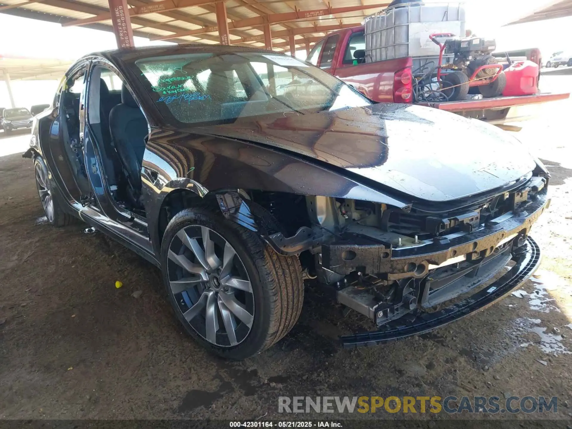 1 fotografías del automóvil dañado 5YJ3E1EAXRF750297 TESLA MODEL 3 2024