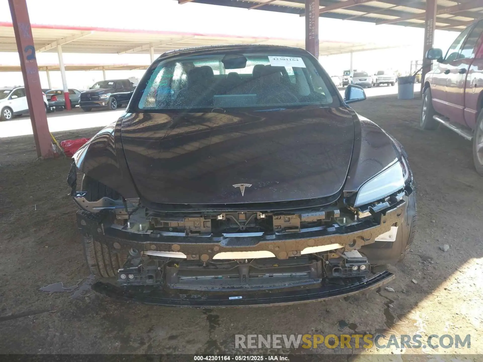 12 fotografías del automóvil dañado 5YJ3E1EAXRF750297 TESLA MODEL 3 2024