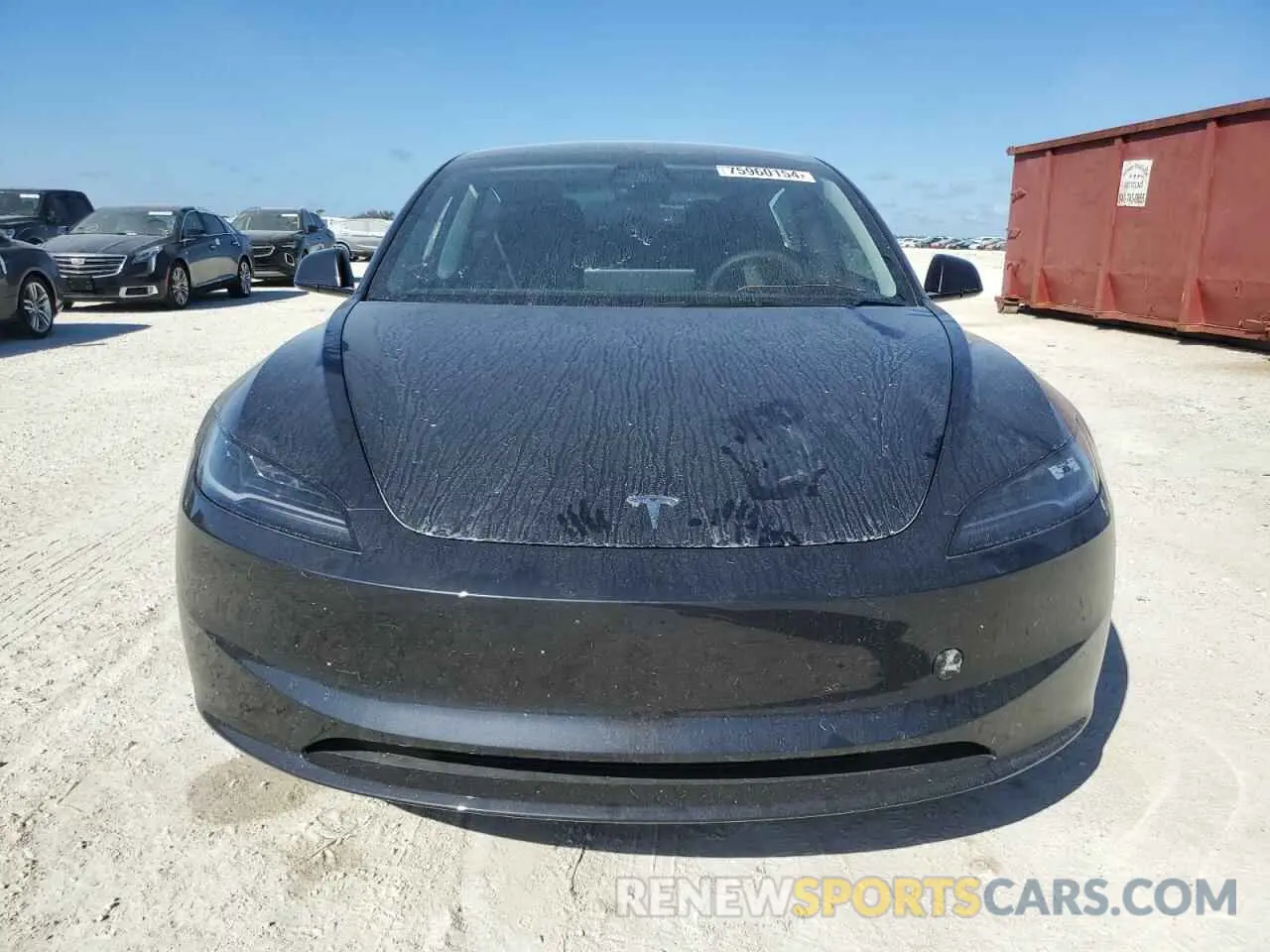 5 fotografías del automóvil dañado 5YJ3E1EAXRF766077 TESLA MODEL 3 2024