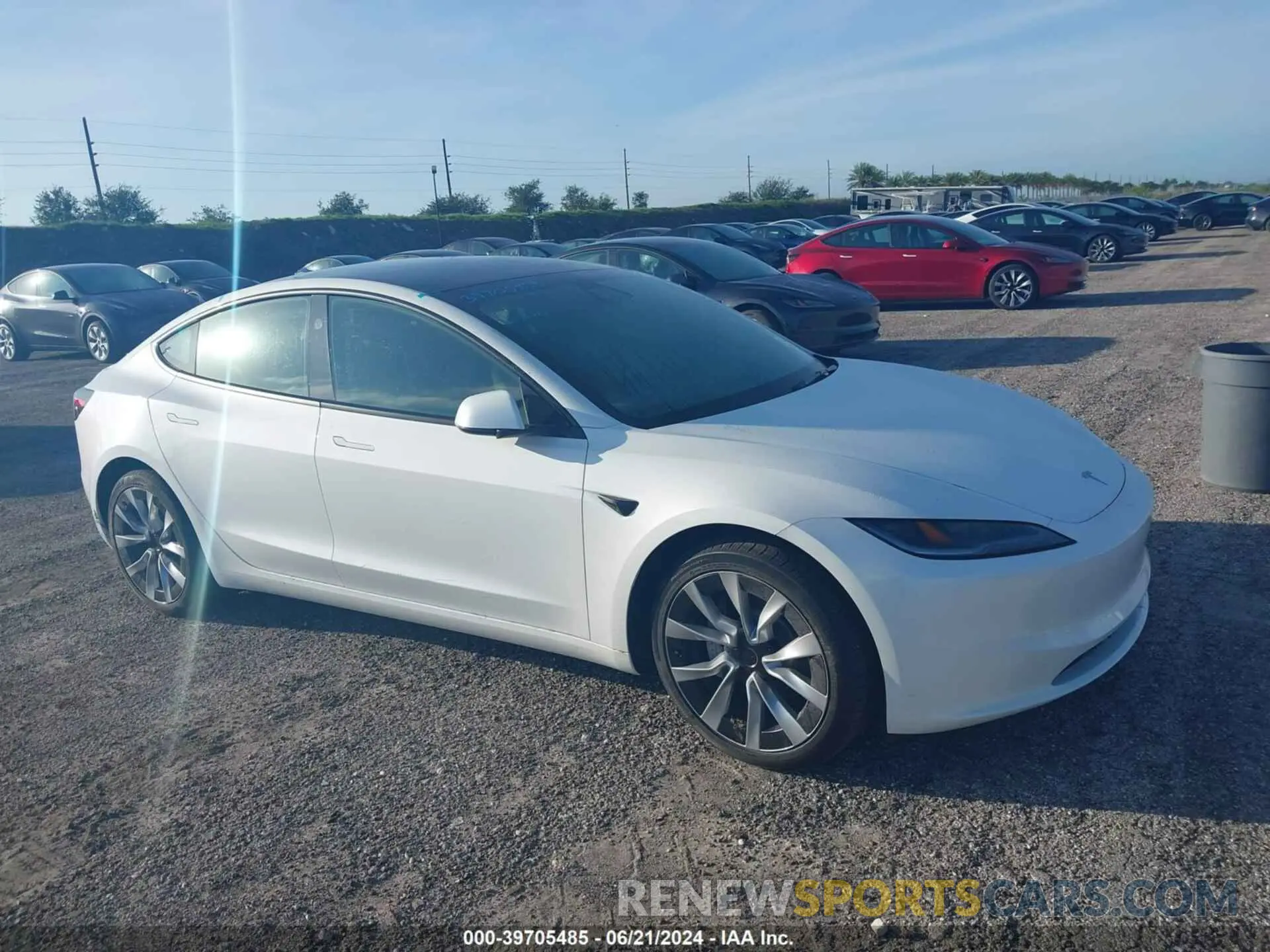 1 fotografías del automóvil dañado 5YJ3E1EAXRF769576 TESLA MODEL 3 2024