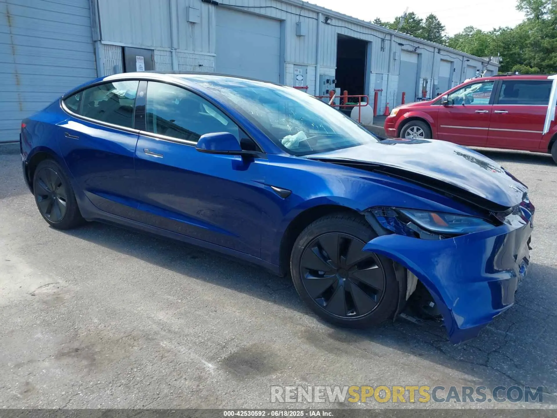 1 fotografías del automóvil dañado 5YJ3E1EAXRF774101 TESLA MODEL 3 2024