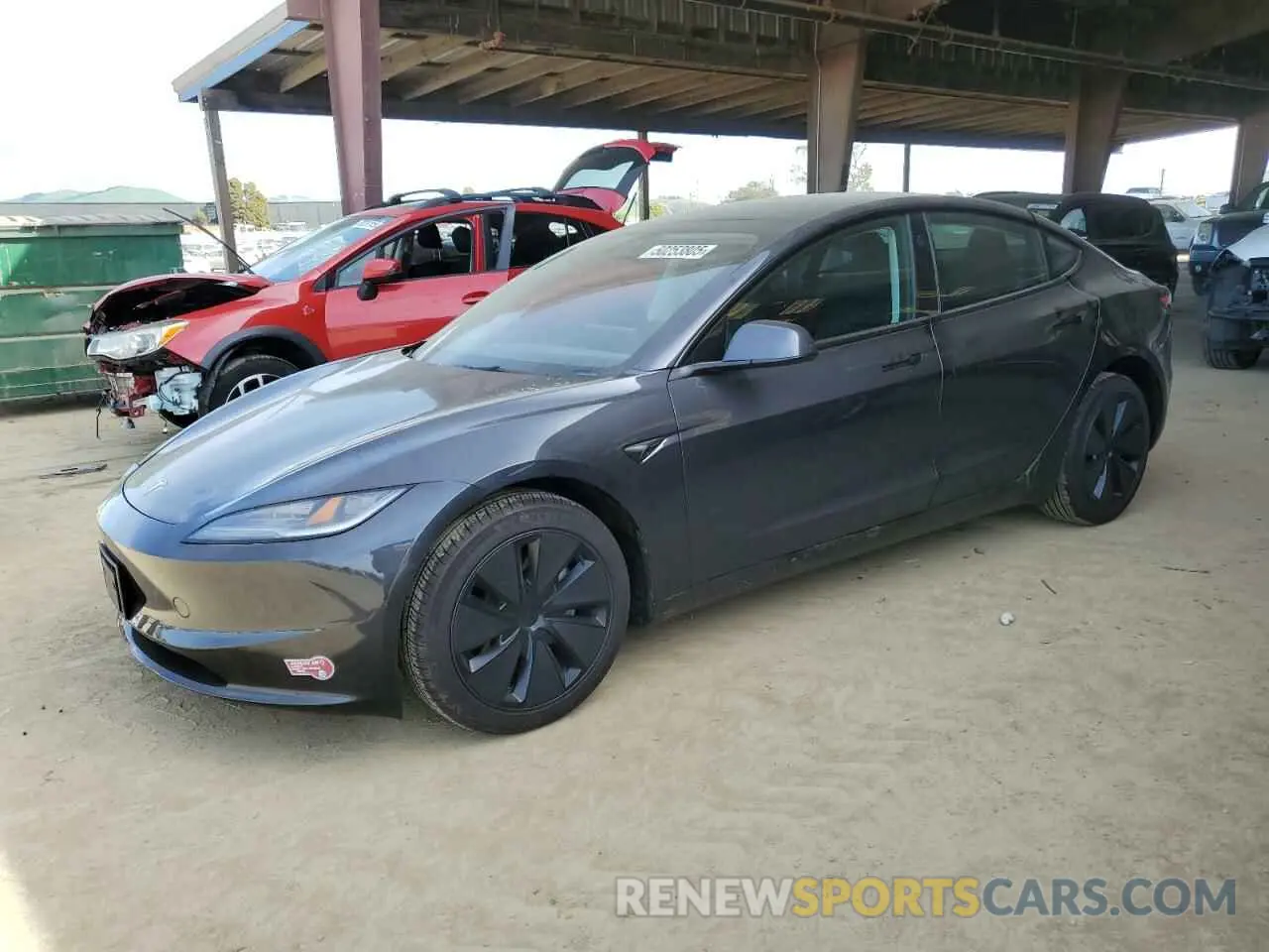 1 fotografías del automóvil dañado 5YJ3E1EAXRF782571 TESLA MODEL 3 2024