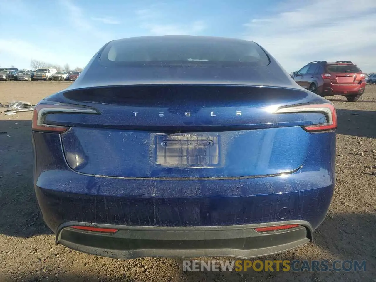 6 fotografías del automóvil dañado 5YJ3E1EAXRF784630 TESLA MODEL 3 2024