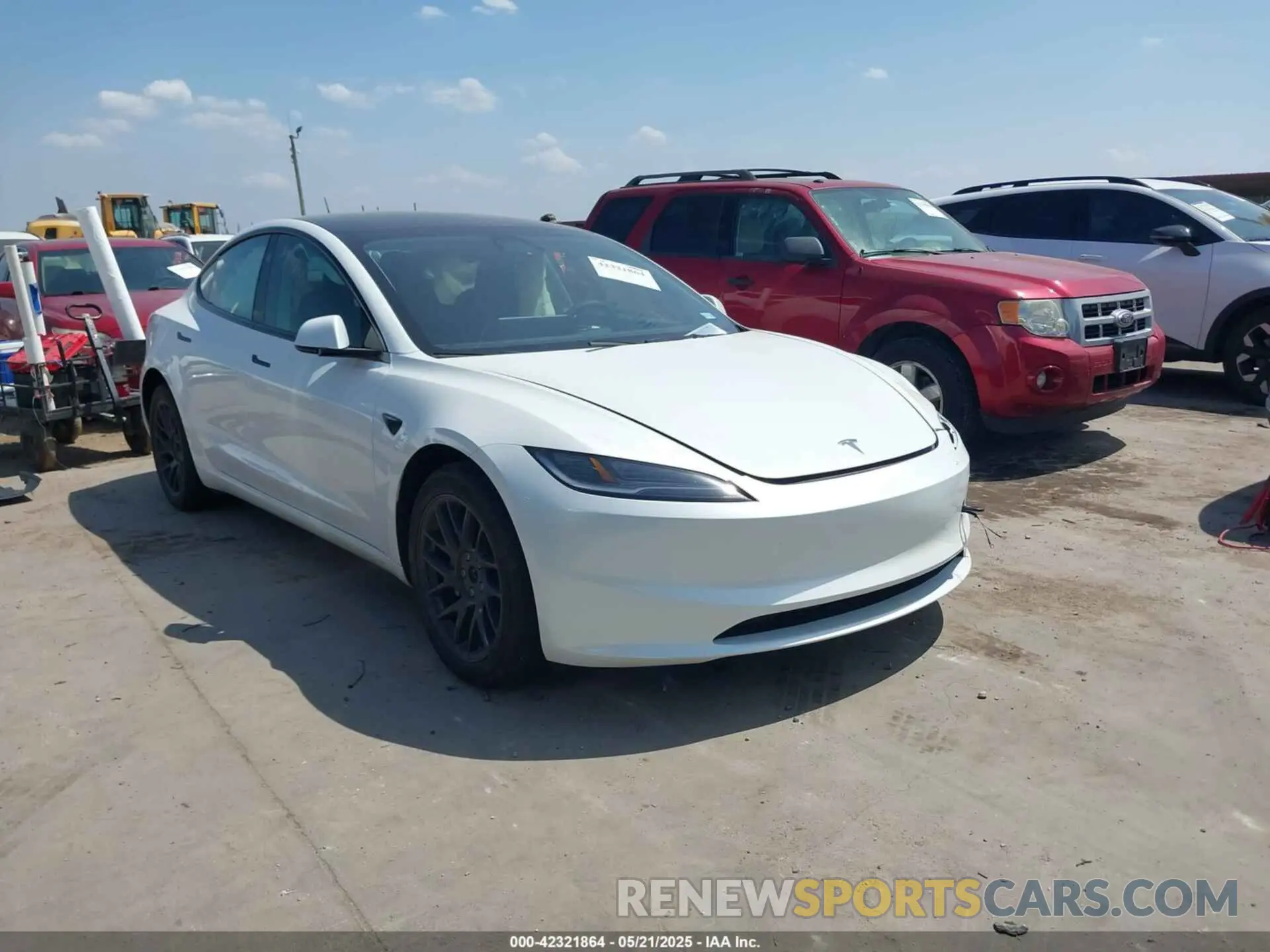 1 fotografías del automóvil dañado 5YJ3E1EAXRF785907 TESLA MODEL 3 2024