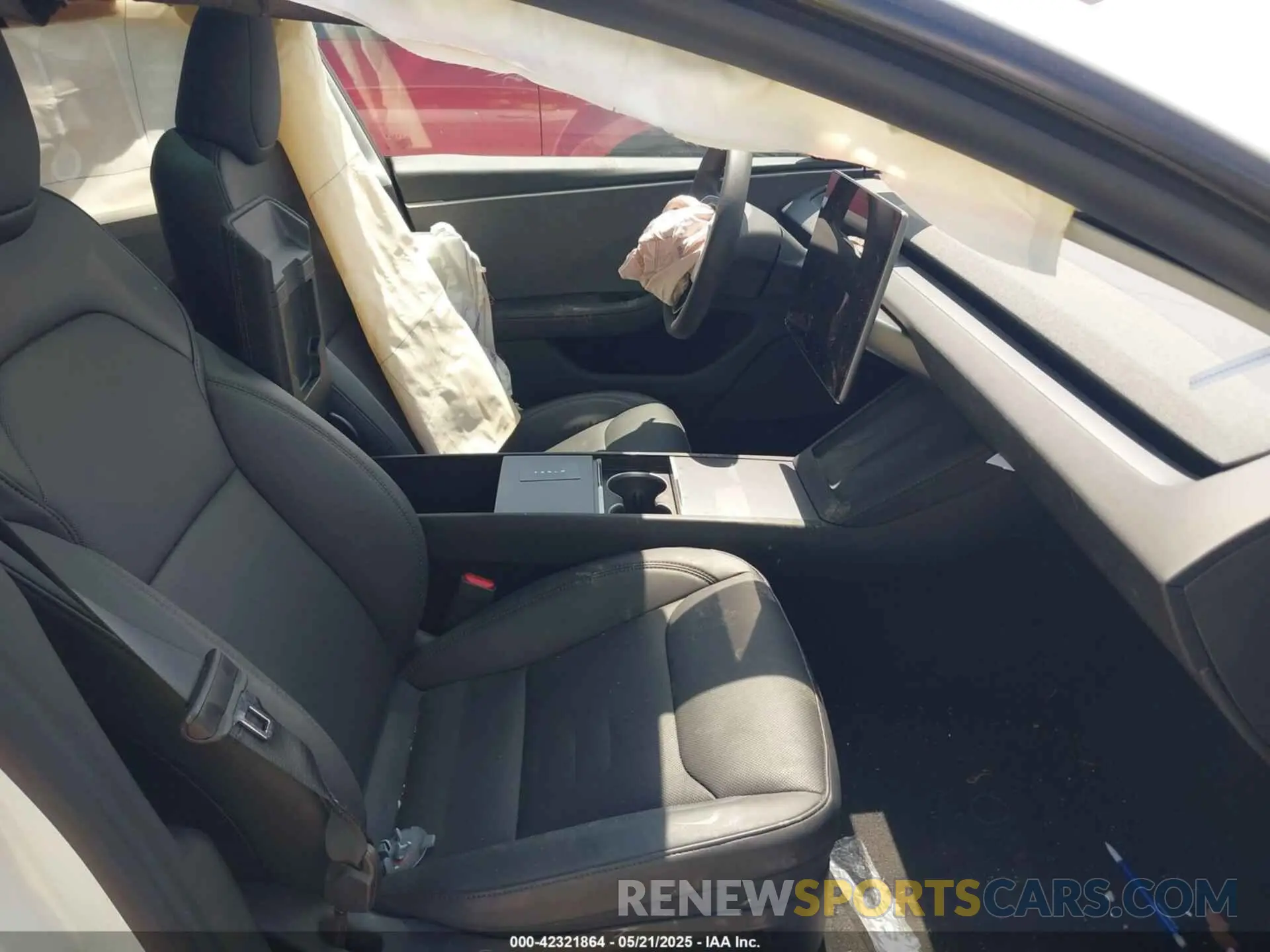 5 fotografías del automóvil dañado 5YJ3E1EAXRF785907 TESLA MODEL 3 2024
