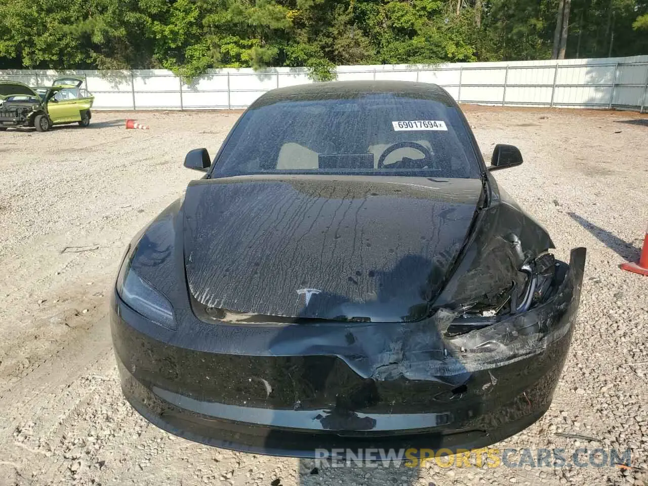 5 fotografías del automóvil dañado 5YJ3E1EAXRF800969 TESLA MODEL 3 2024