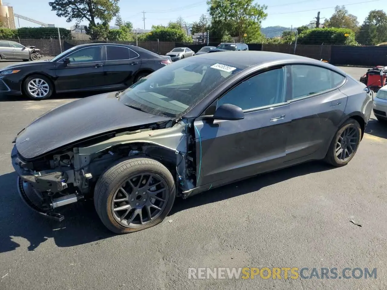 1 fotografías del automóvil dañado 5YJ3E1EAXRF826066 TESLA MODEL 3 2024