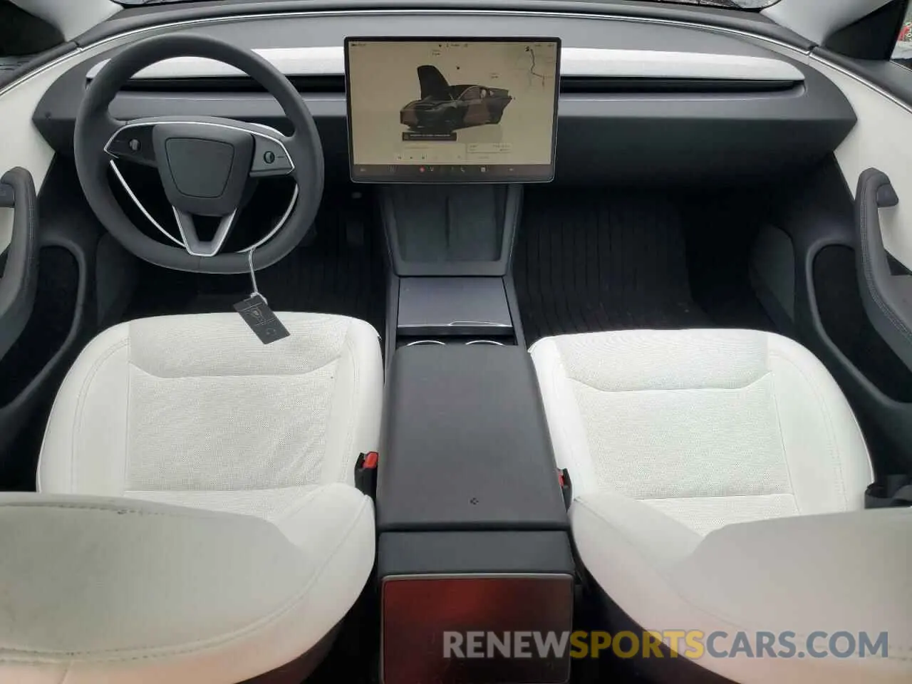 8 fotografías del automóvil dañado 5YJ3E1EAXRF830179 TESLA MODEL 3 2024