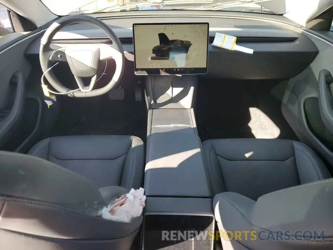 8 fotografías del automóvil dañado 5YJ3E1EAXRF834779 TESLA MODEL 3 2024