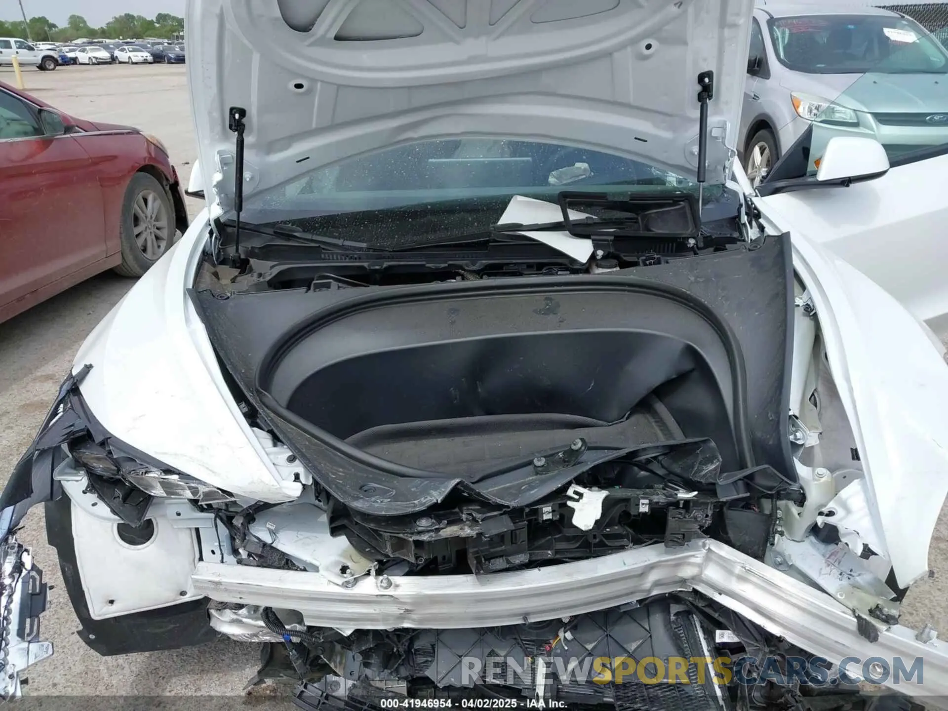 10 fotografías del automóvil dañado 5YJ3E1EAXRF853350 TESLA MODEL 3 2024