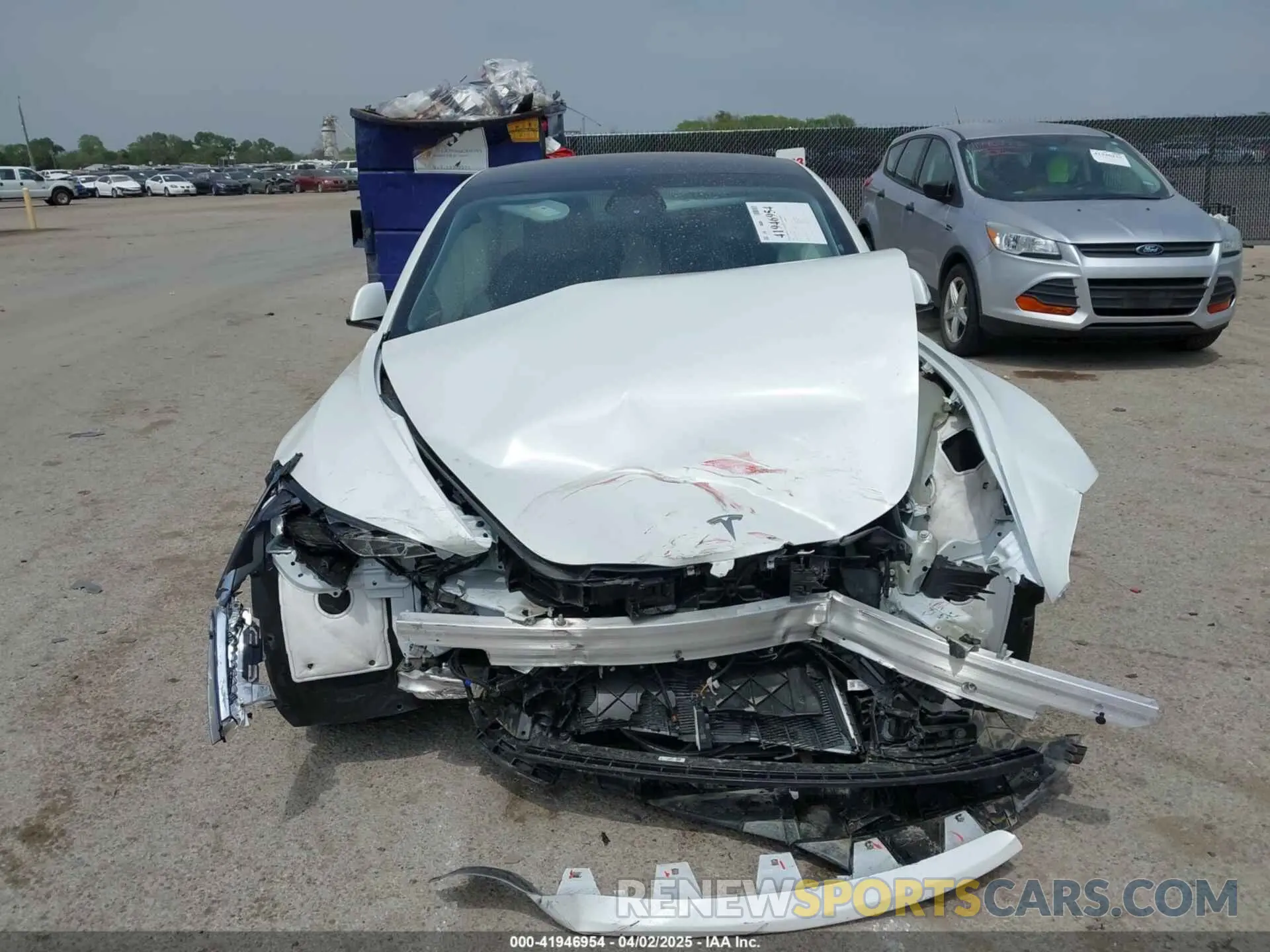 12 fotografías del automóvil dañado 5YJ3E1EAXRF853350 TESLA MODEL 3 2024