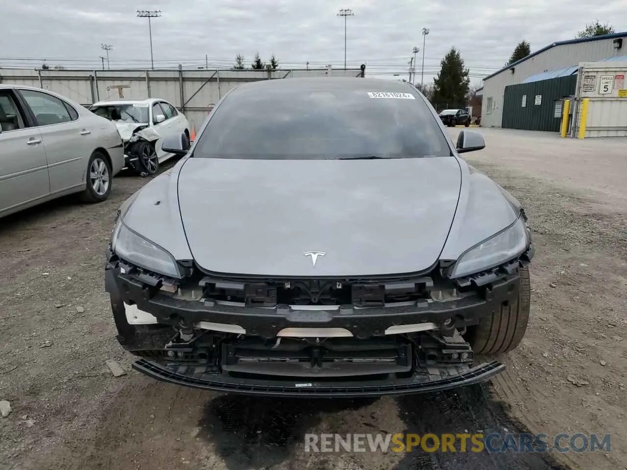 5 fotografías del automóvil dañado 5YJ3E1EAXRF857690 TESLA MODEL 3 2024
