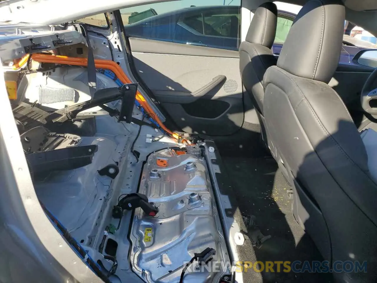 10 fotografías del automóvil dañado 5YJ3E1EAXRF857849 TESLA MODEL 3 2024
