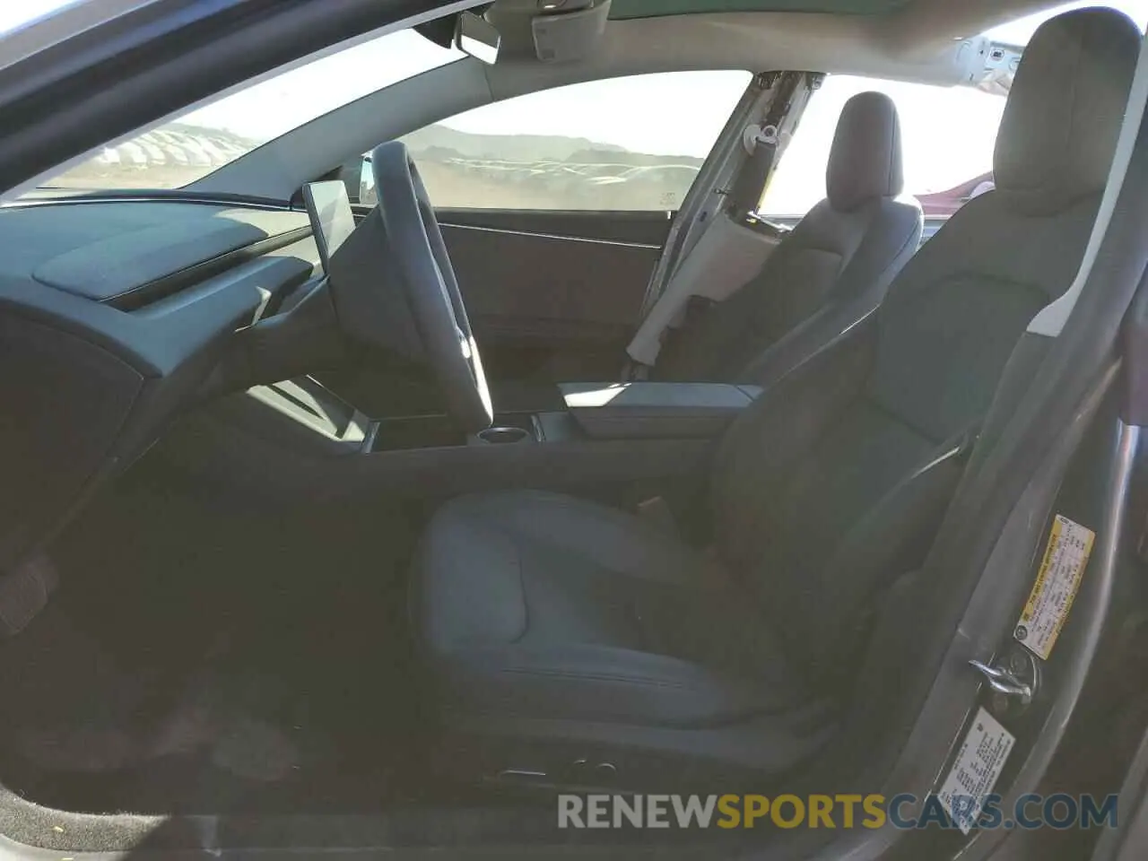 7 fotografías del automóvil dañado 5YJ3E1EAXRF857849 TESLA MODEL 3 2024