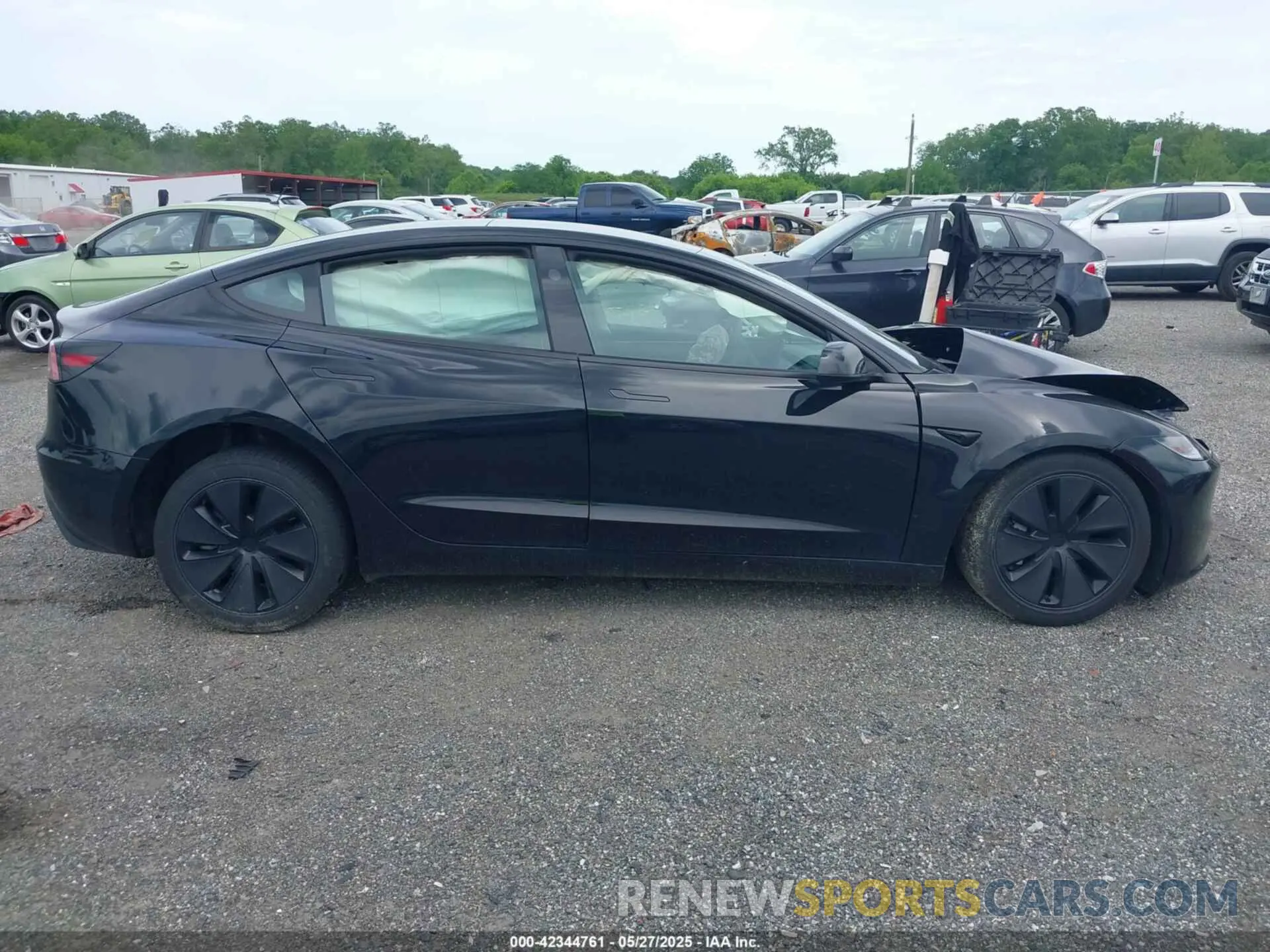 12 fotografías del automóvil dañado 5YJ3E1EAXRF859469 TESLA MODEL 3 2024