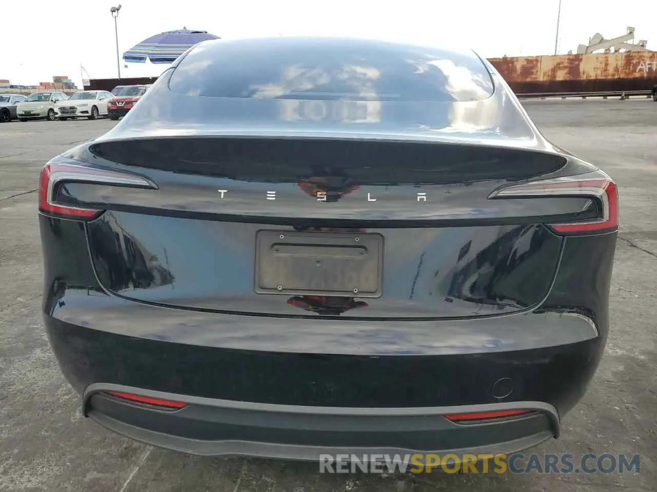 6 fotografías del automóvil dañado 5YJ3E1EAXRF867023 TESLA MODEL 3 2024
