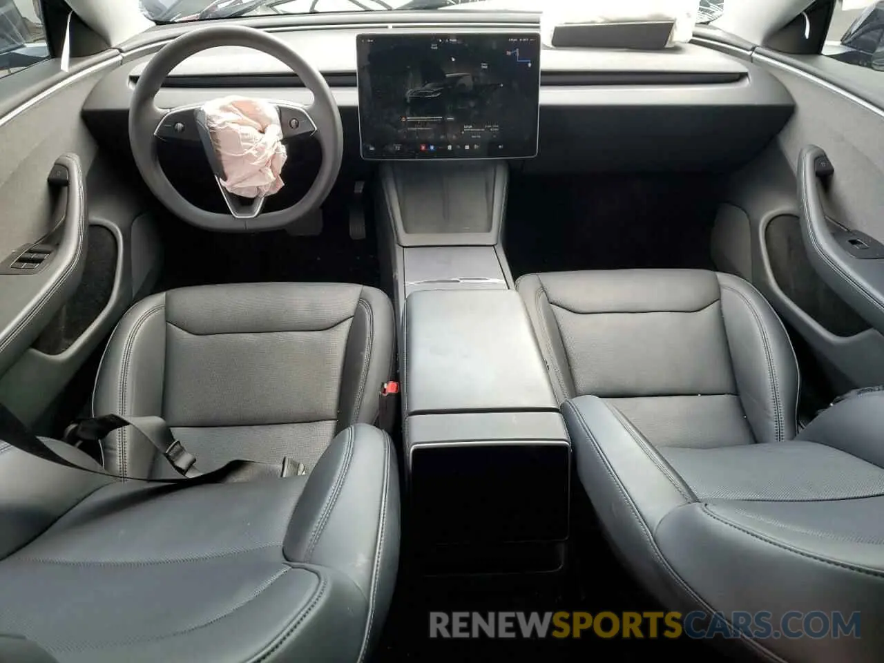 8 fotografías del automóvil dañado 5YJ3E1EAXRF867023 TESLA MODEL 3 2024