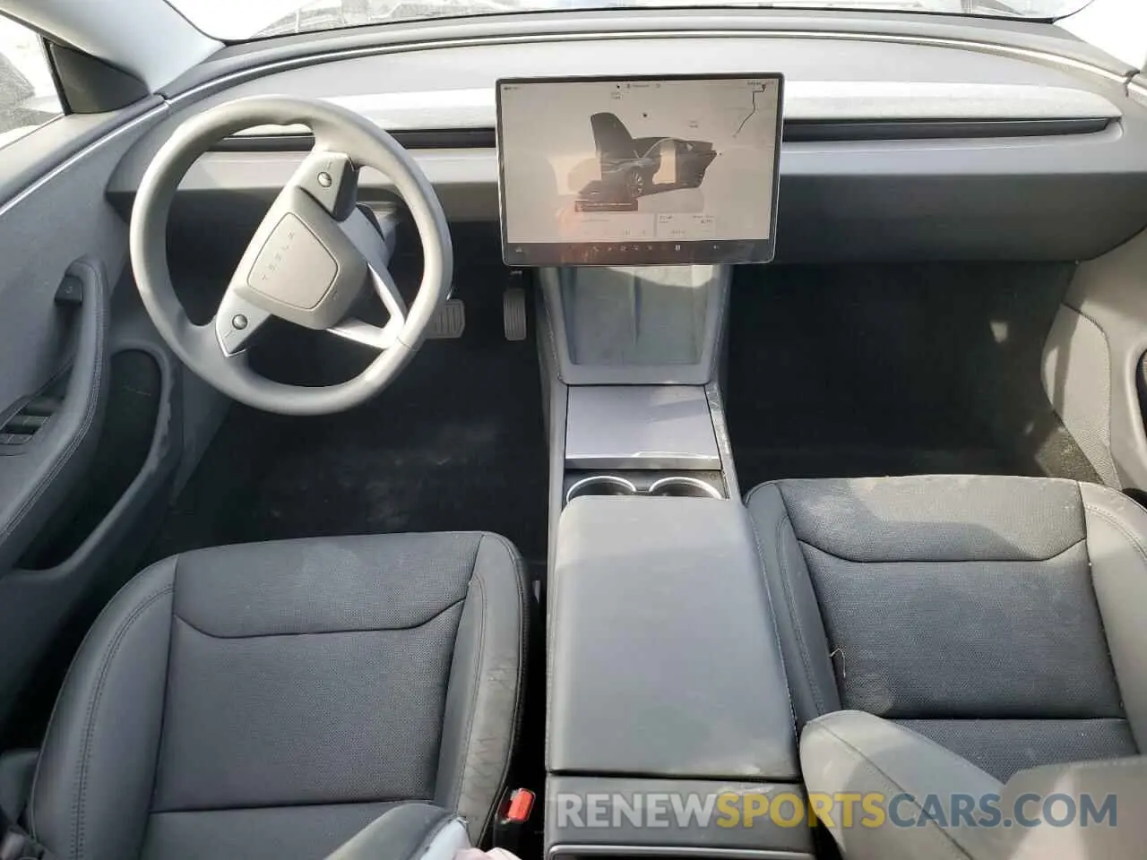 8 fotografías del automóvil dañado 5YJ3E1EAXRF869113 TESLA MODEL 3 2024