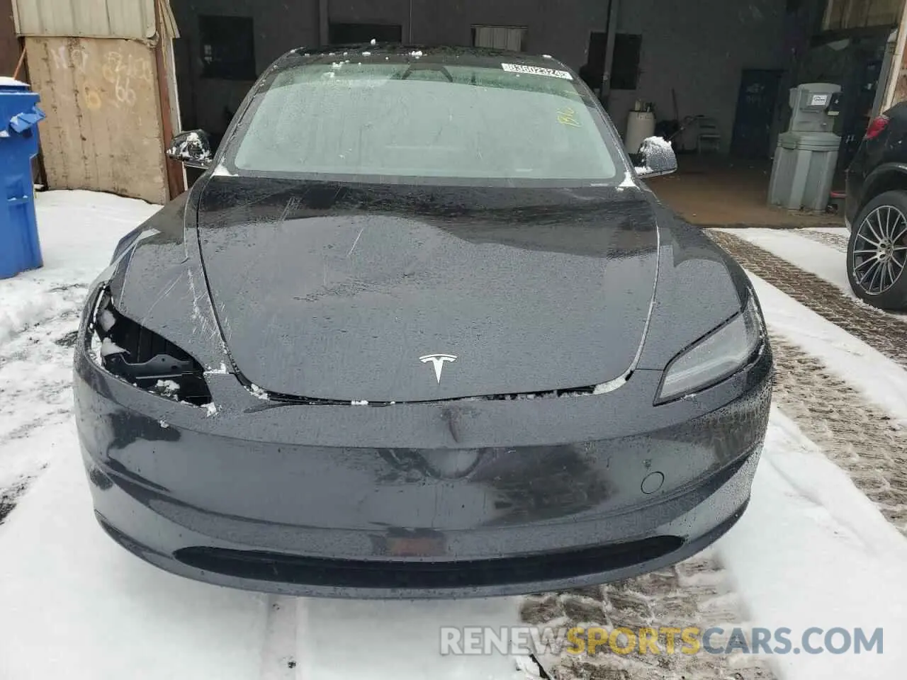 5 fotografías del automóvil dañado 5YJ3E1EB0RF744484 TESLA MODEL 3 2024