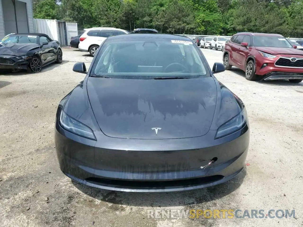 5 fotografías del automóvil dañado 5YJ3E1EB0RF766193 TESLA MODEL 3 2024
