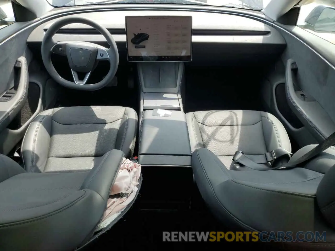 8 fotografías del automóvil dañado 5YJ3E1EB0RF766193 TESLA MODEL 3 2024