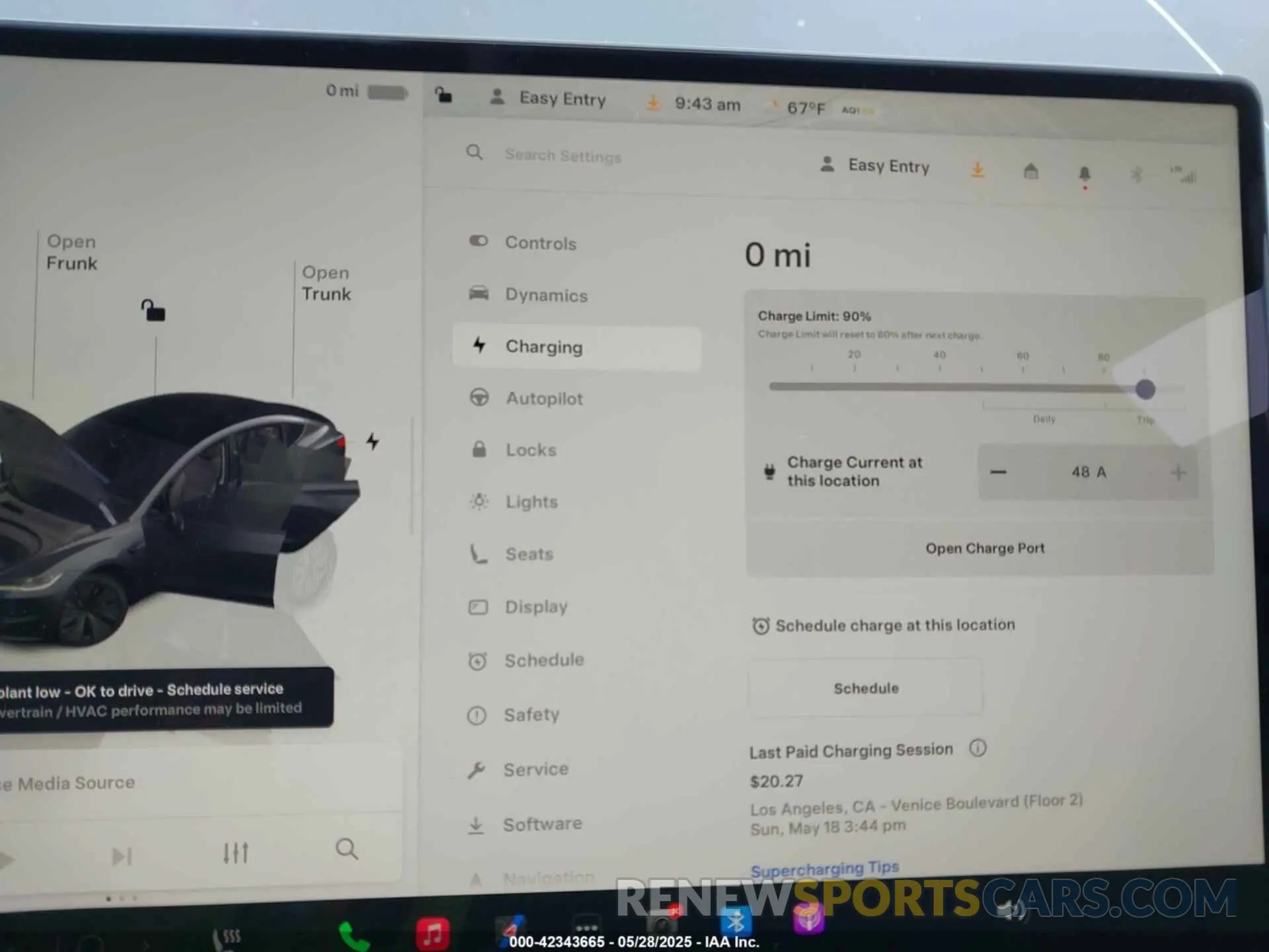 17 fotografías del automóvil dañado 5YJ3E1EB0RF766257 TESLA MODEL 3 2024