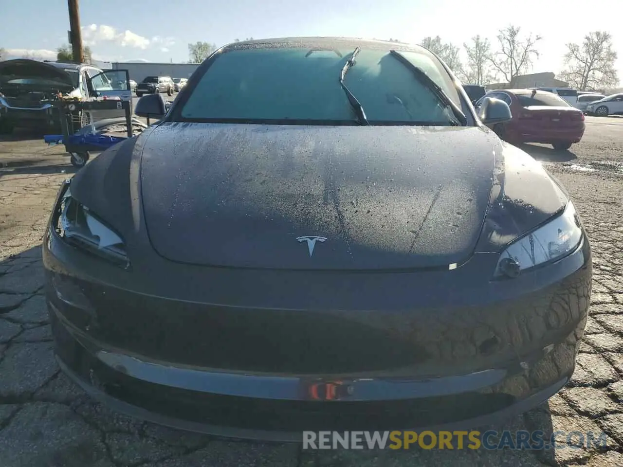 5 fotografías del automóvil dañado 5YJ3E1EB0RF786783 TESLA MODEL 3 2024