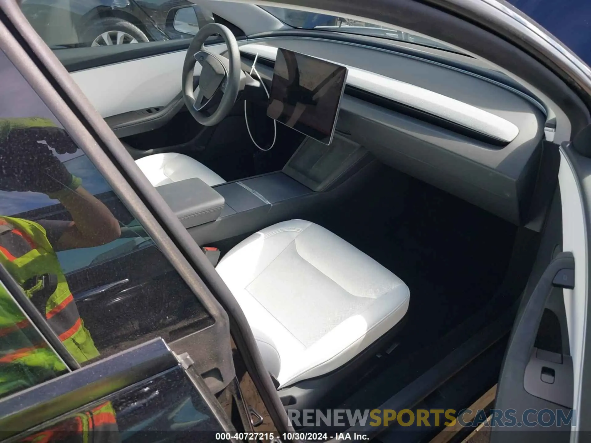 5 fotografías del automóvil dañado 5YJ3E1EB0RF792938 TESLA MODEL 3 2024