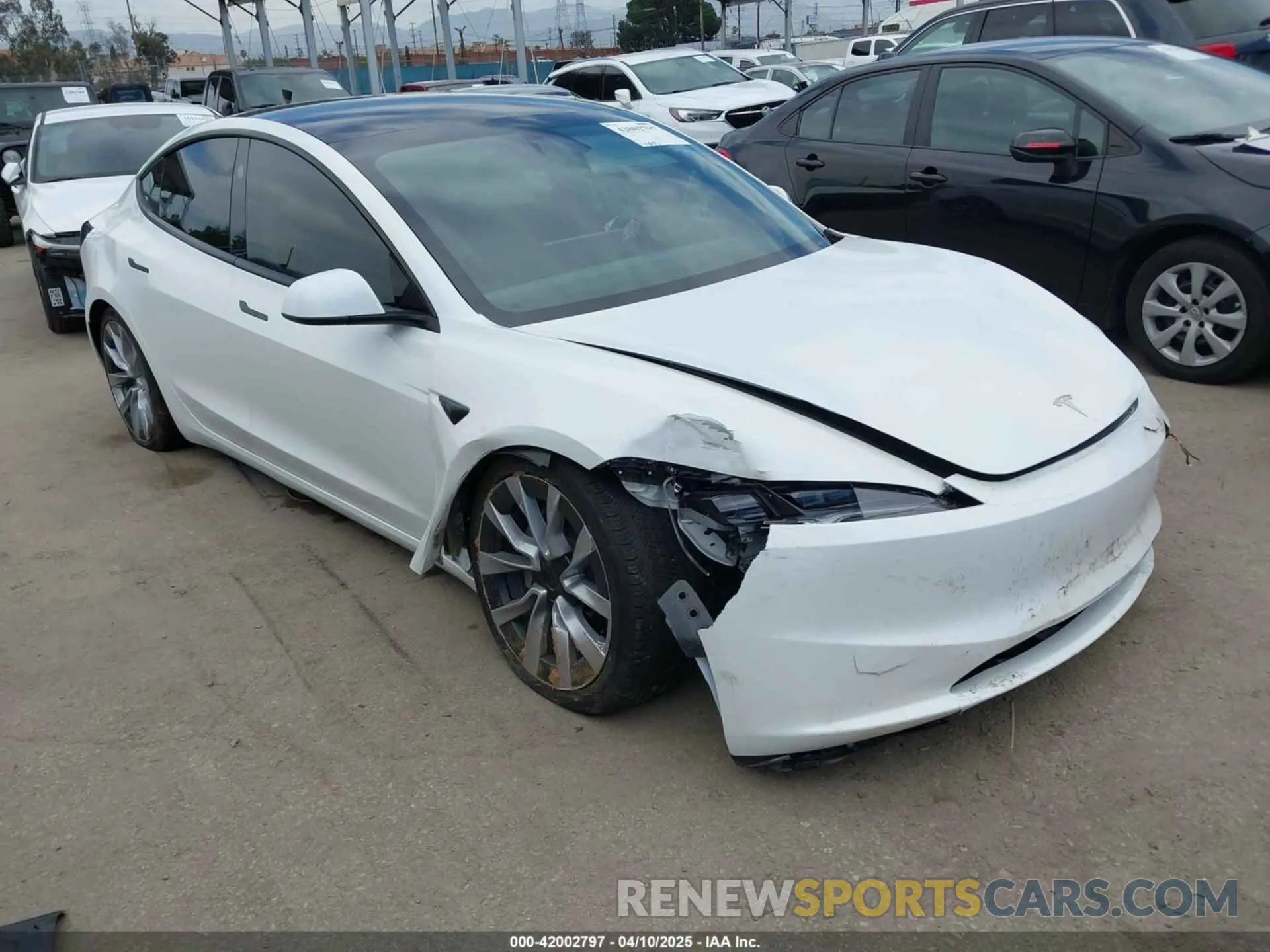 1 fotografías del automóvil dañado 5YJ3E1EB0RF795452 TESLA MODEL 3 2024