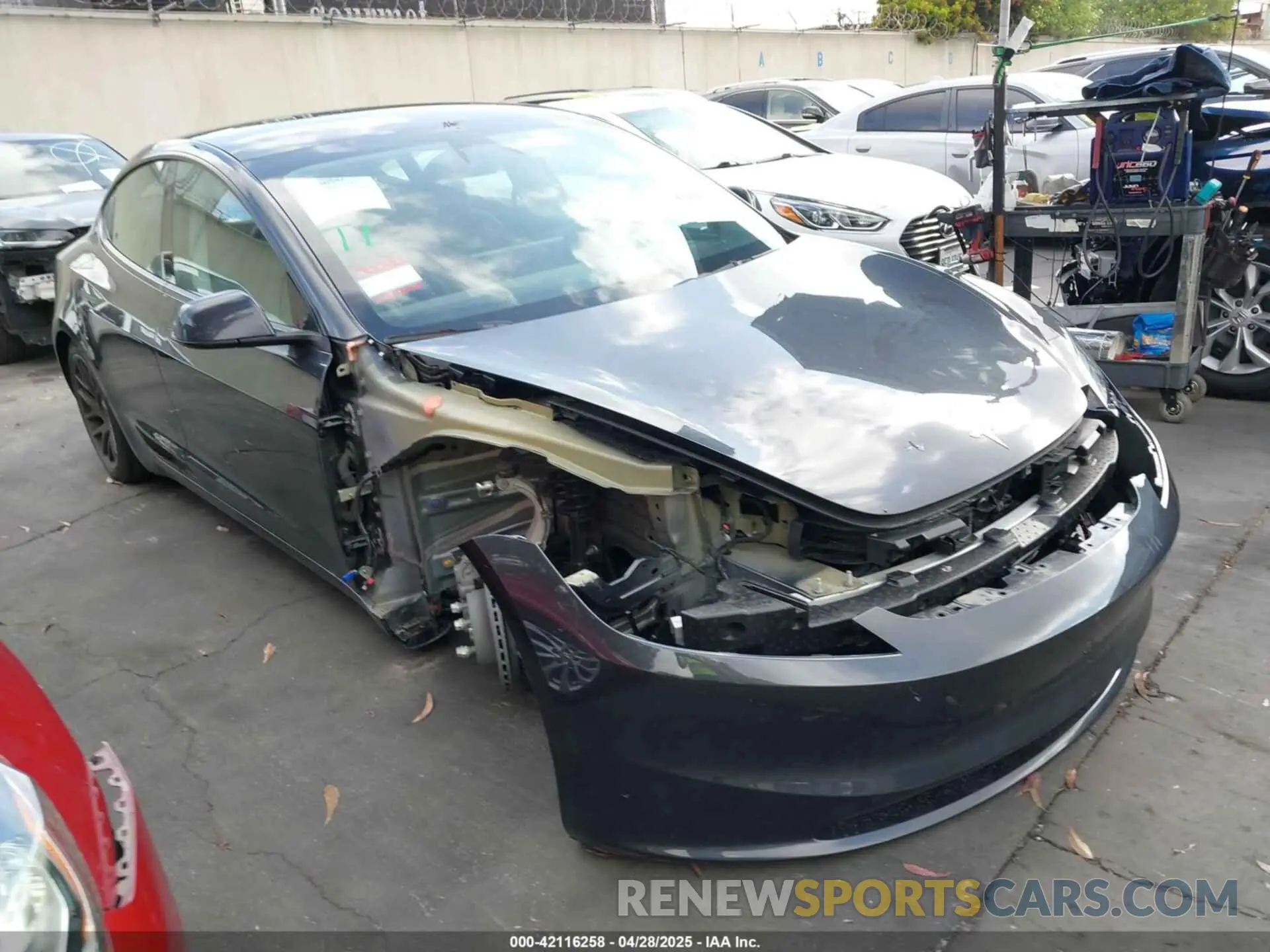 1 fotografías del automóvil dañado 5YJ3E1EB0RF812167 TESLA MODEL 3 2024