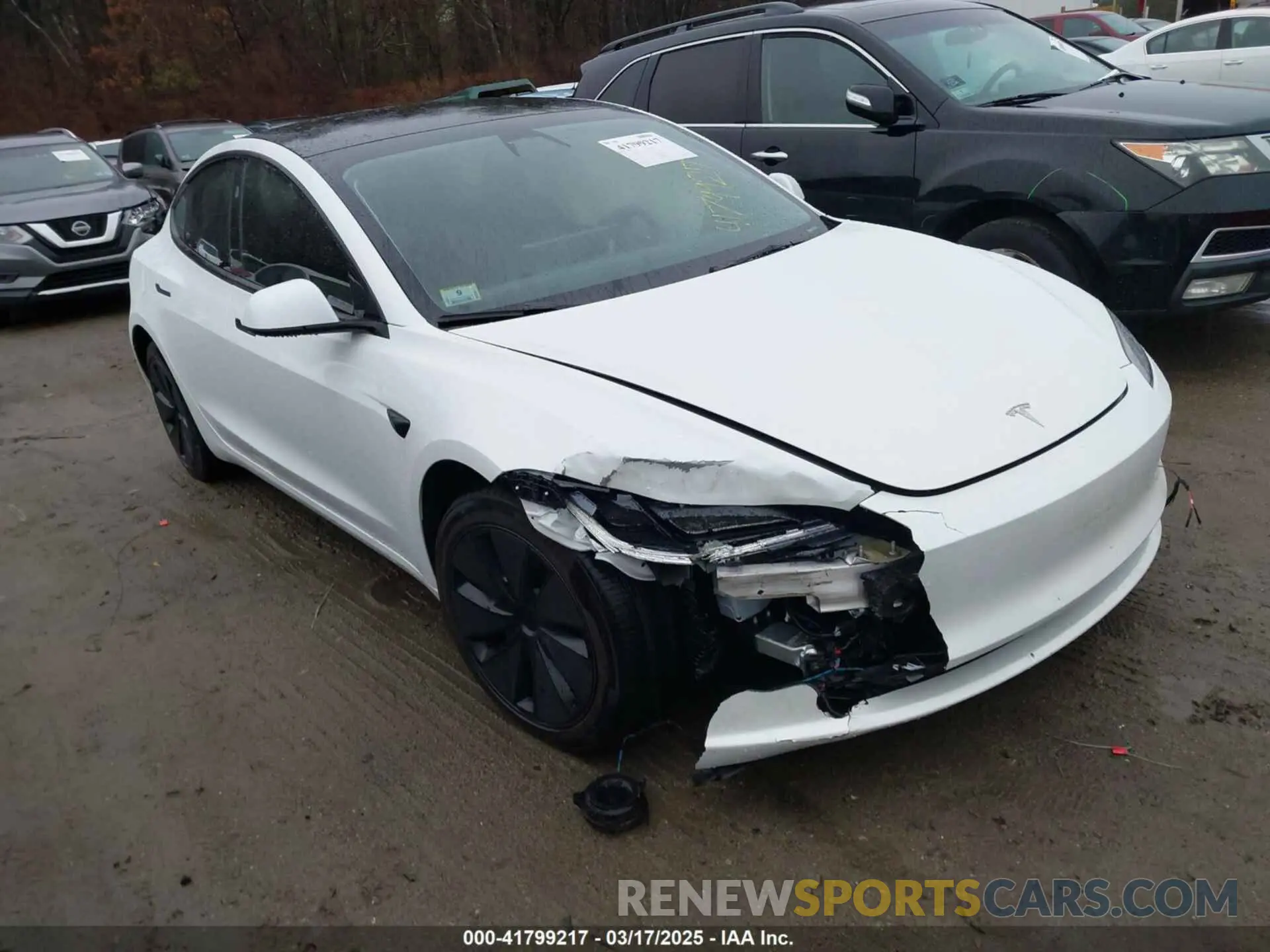 1 fotografías del automóvil dañado 5YJ3E1EB0RF812296 TESLA MODEL 3 2024