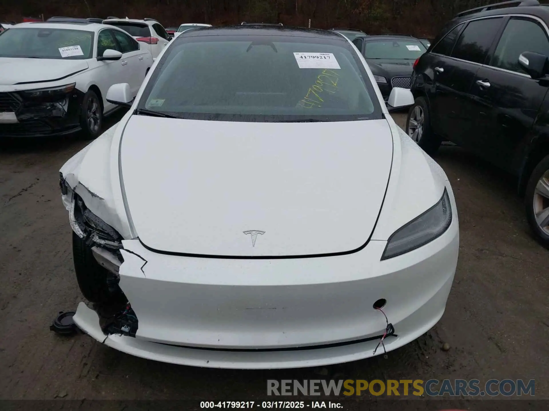 13 fotografías del automóvil dañado 5YJ3E1EB0RF812296 TESLA MODEL 3 2024