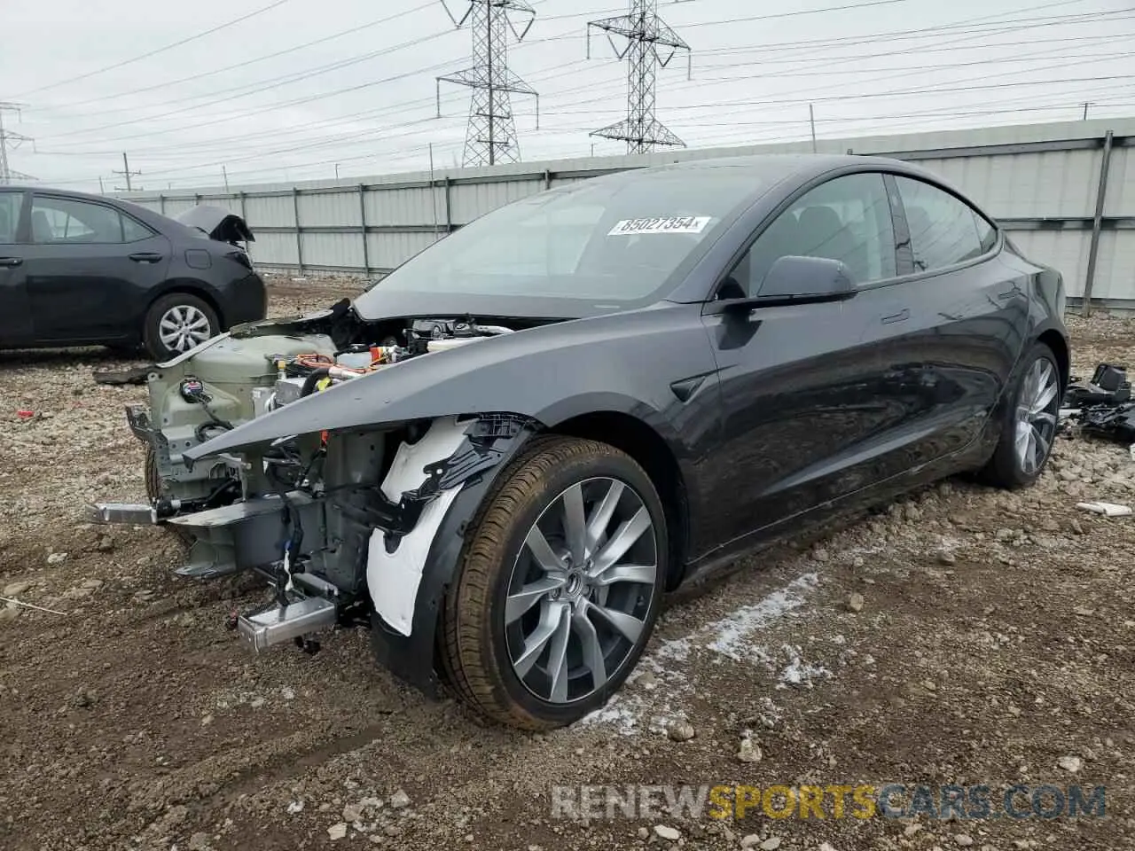 1 fotografías del automóvil dañado 5YJ3E1EB0RF817479 TESLA MODEL 3 2024