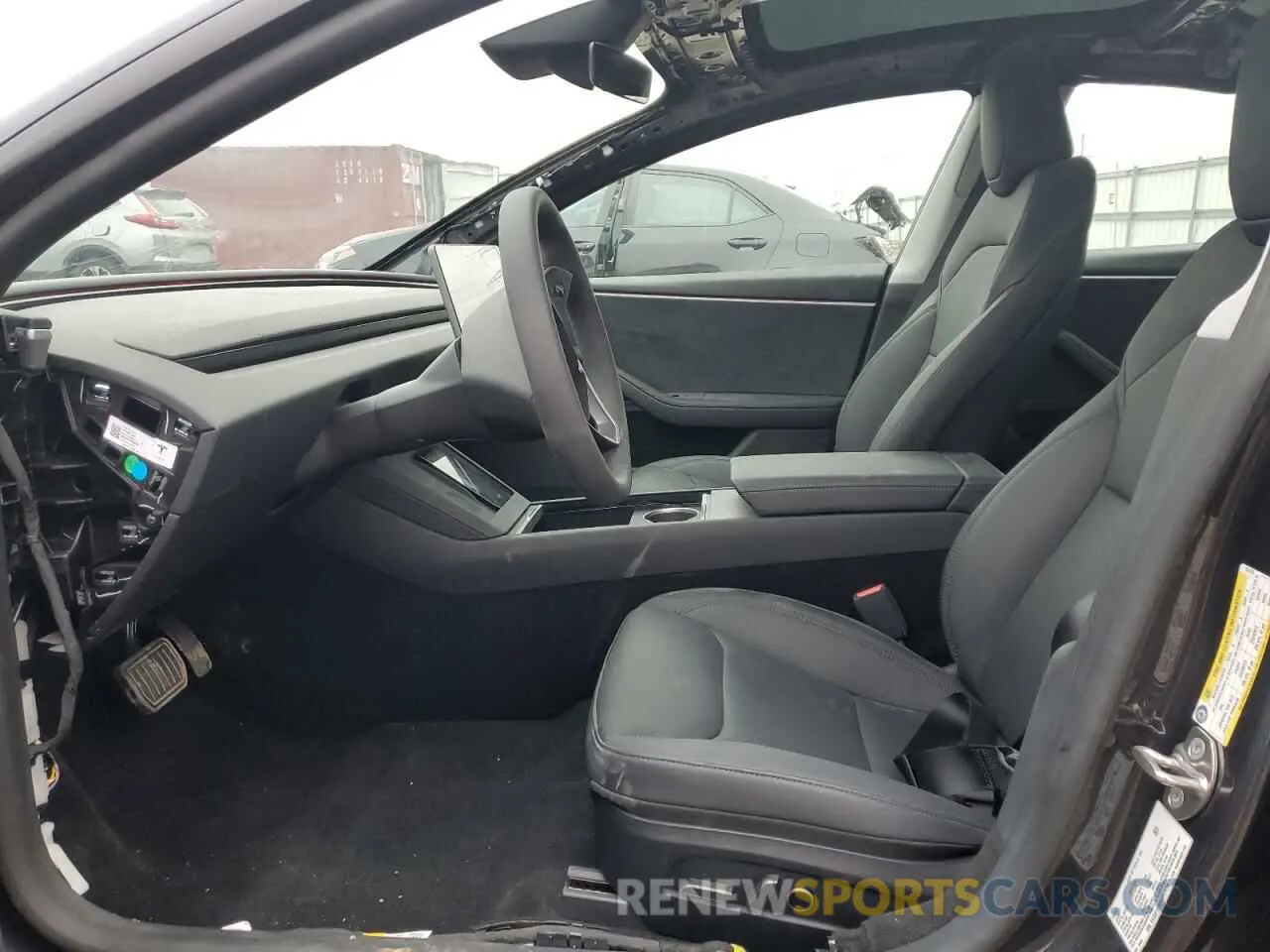 7 fotografías del automóvil dañado 5YJ3E1EB0RF817479 TESLA MODEL 3 2024