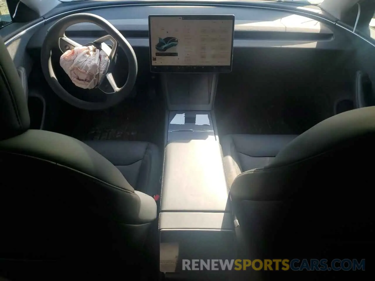 8 fotografías del automóvil dañado 5YJ3E1EB0RF822472 TESLA MODEL 3 2024