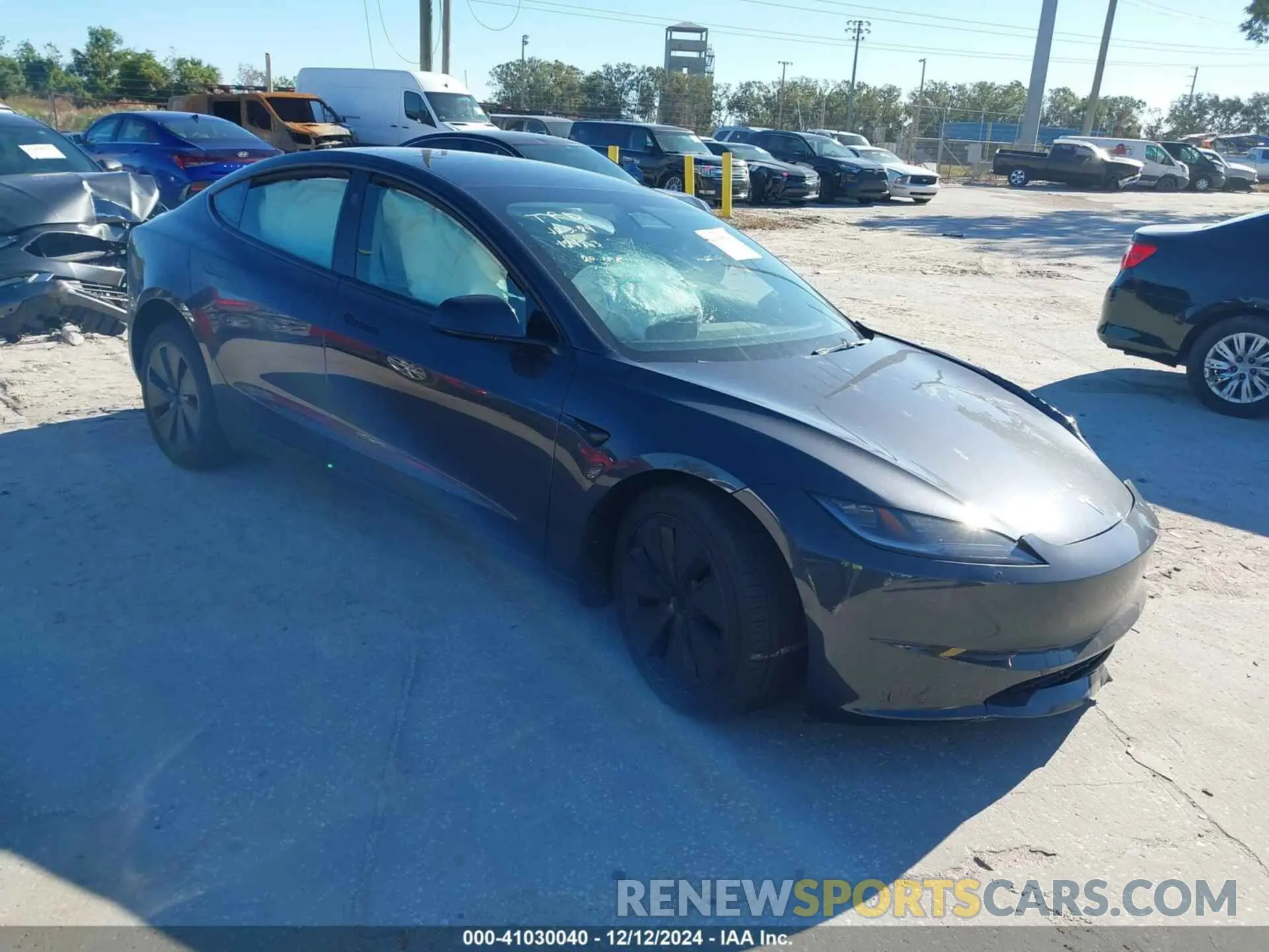 1 fotografías del automóvil dañado 5YJ3E1EB0RF845184 TESLA MODEL 3 2024