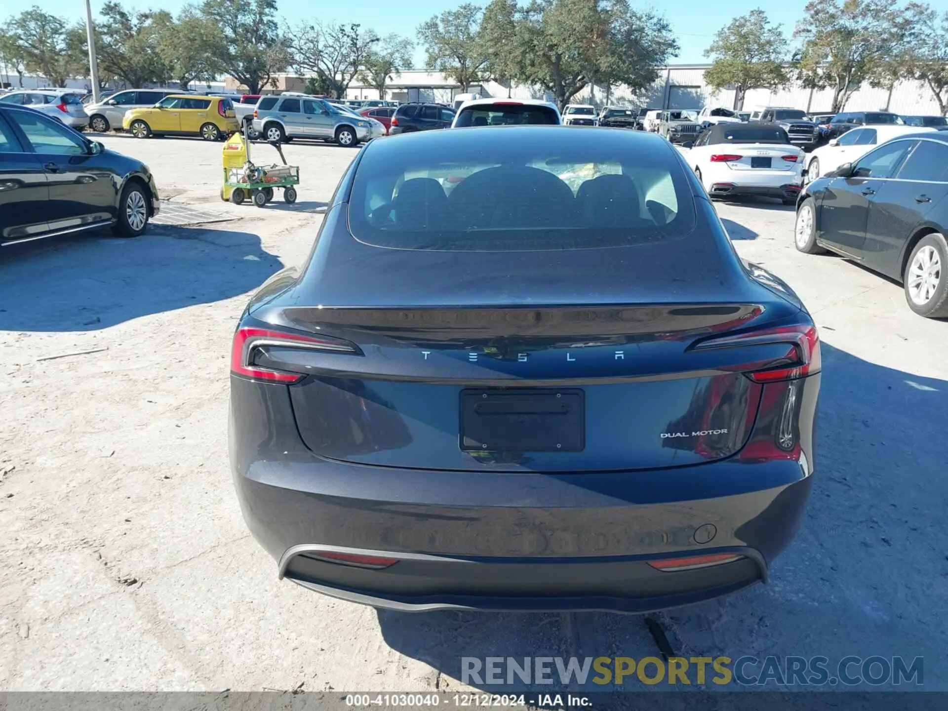 16 fotografías del automóvil dañado 5YJ3E1EB0RF845184 TESLA MODEL 3 2024