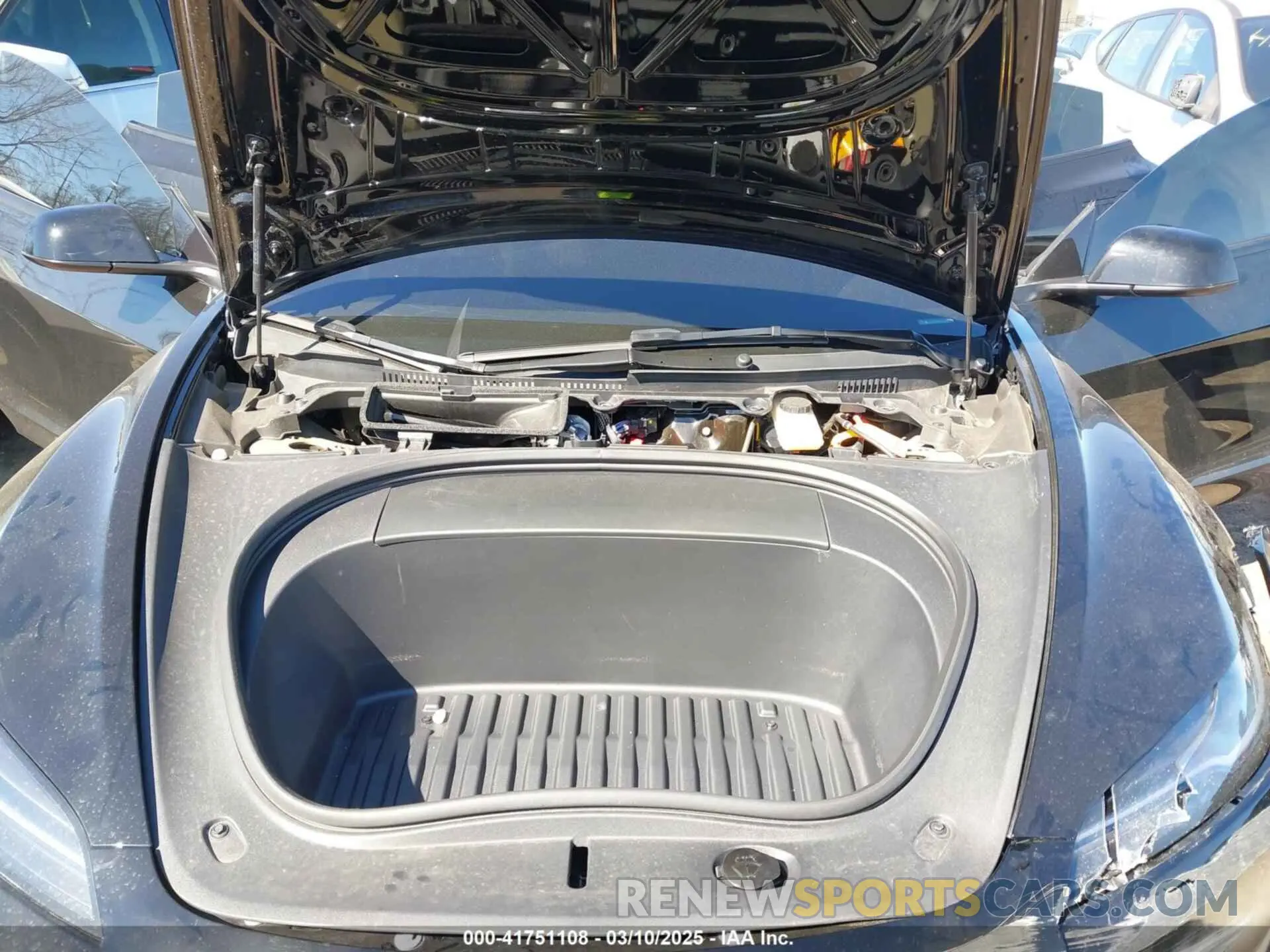 10 fotografías del automóvil dañado 5YJ3E1EB1RF730416 TESLA MODEL 3 2024