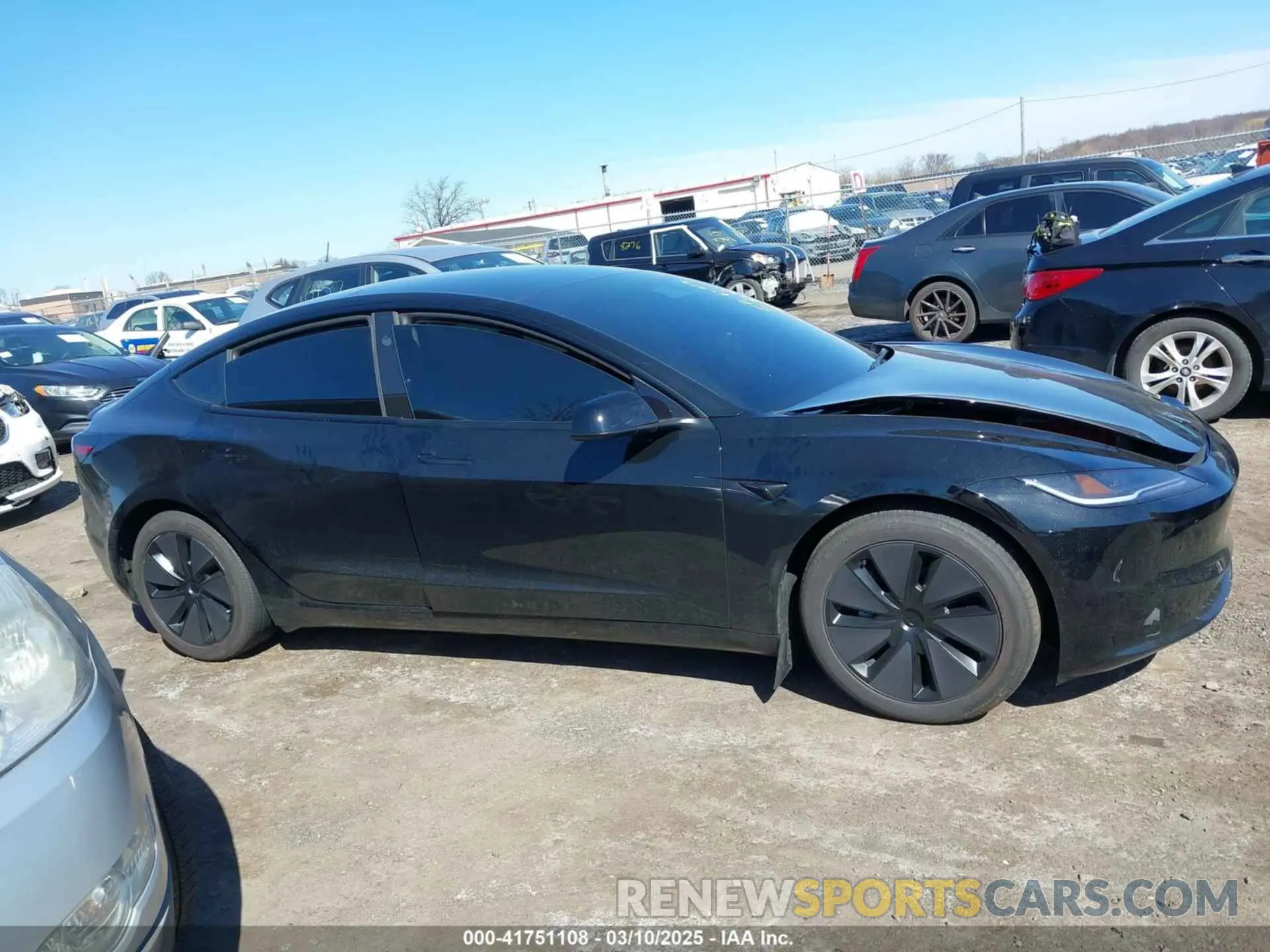 13 fotografías del automóvil dañado 5YJ3E1EB1RF730416 TESLA MODEL 3 2024