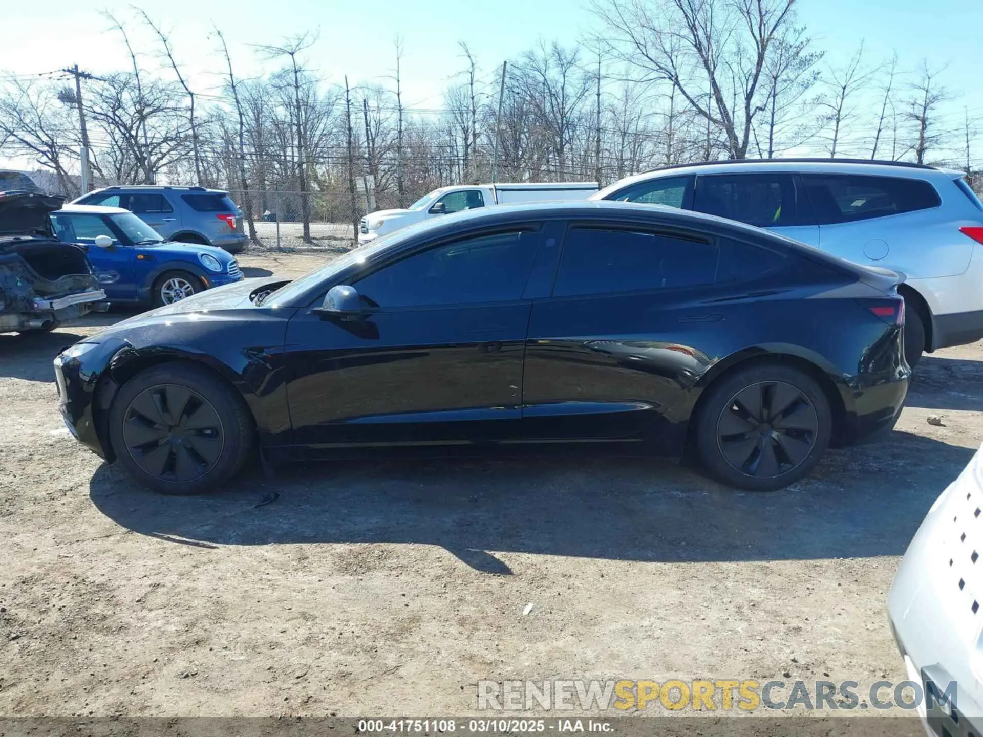 14 fotografías del automóvil dañado 5YJ3E1EB1RF730416 TESLA MODEL 3 2024