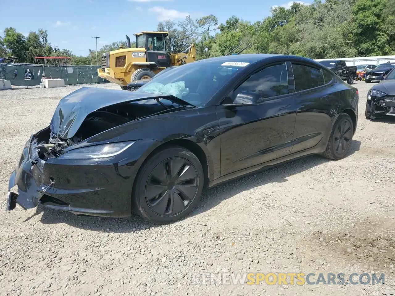 1 fotografías del automóvil dañado 5YJ3E1EB1RF731923 TESLA MODEL 3 2024
