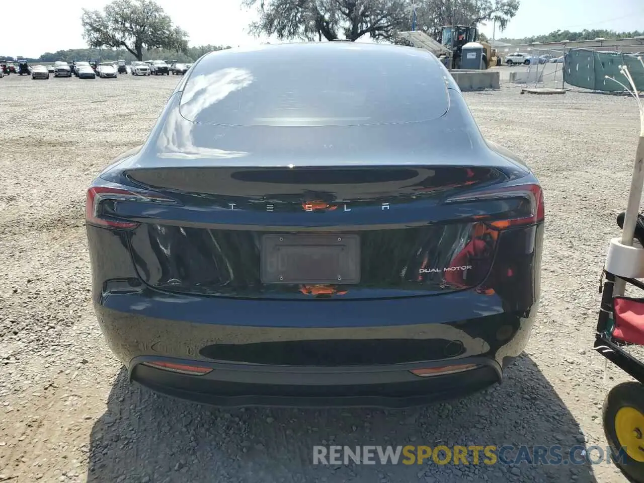 6 fotografías del automóvil dañado 5YJ3E1EB1RF731923 TESLA MODEL 3 2024