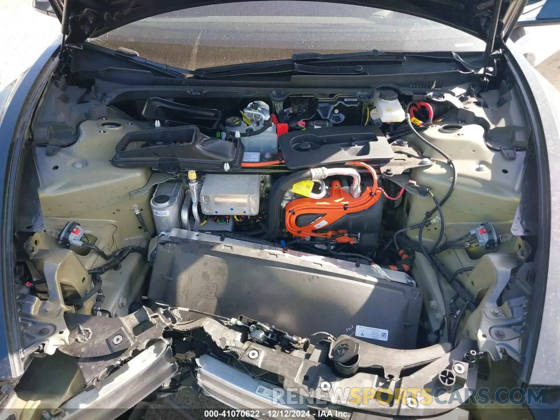 10 fotografías del automóvil dañado 5YJ3E1EB1RF732912 TESLA MODEL 3 2024