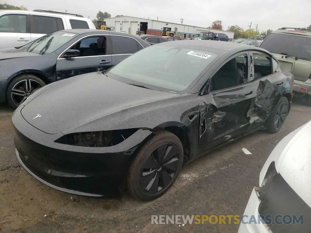 1 fotografías del automóvil dañado 5YJ3E1EB1RF761651 TESLA MODEL 3 2024
