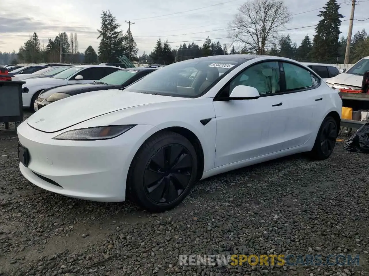1 fotografías del automóvil dañado 5YJ3E1EB1RF770544 TESLA MODEL 3 2024