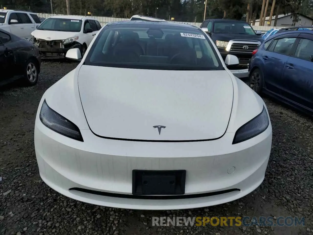 5 fotografías del automóvil dañado 5YJ3E1EB1RF770544 TESLA MODEL 3 2024