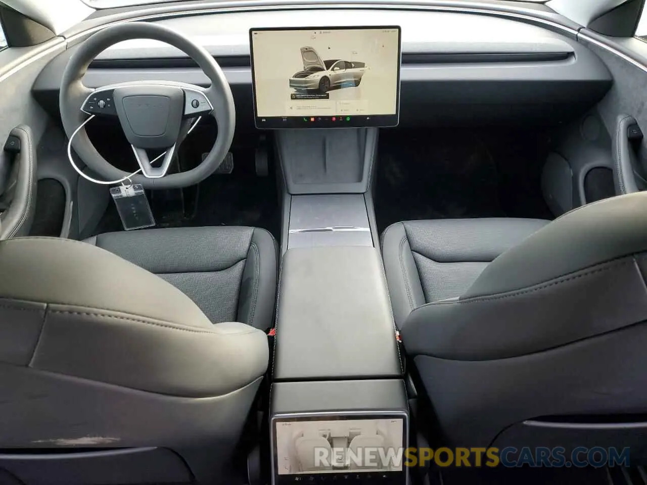 8 fotografías del automóvil dañado 5YJ3E1EB1RF770544 TESLA MODEL 3 2024