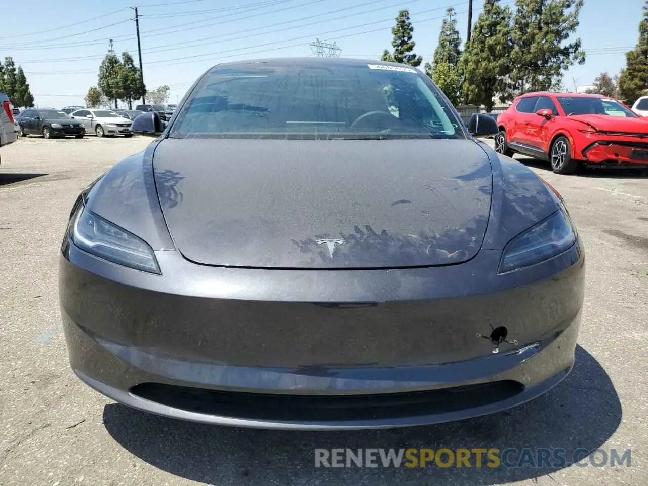 5 fotografías del automóvil dañado 5YJ3E1EB1RF793760 TESLA MODEL 3 2024
