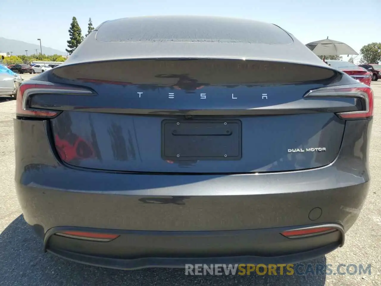 6 fotografías del automóvil dañado 5YJ3E1EB1RF793760 TESLA MODEL 3 2024