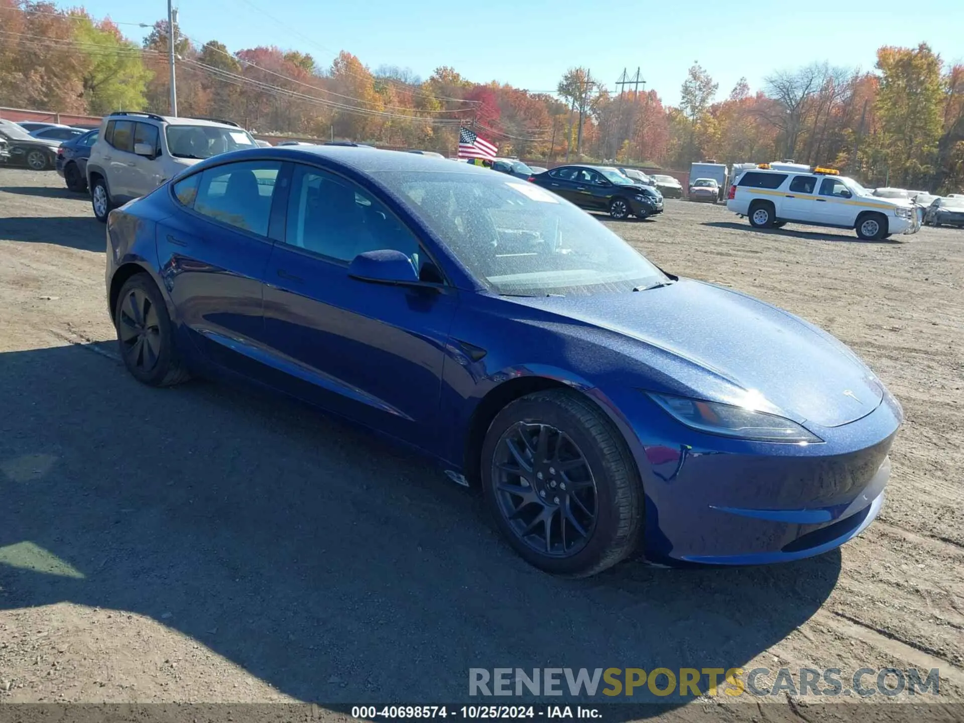 1 fotografías del automóvil dañado 5YJ3E1EB1RF813148 TESLA MODEL 3 2024